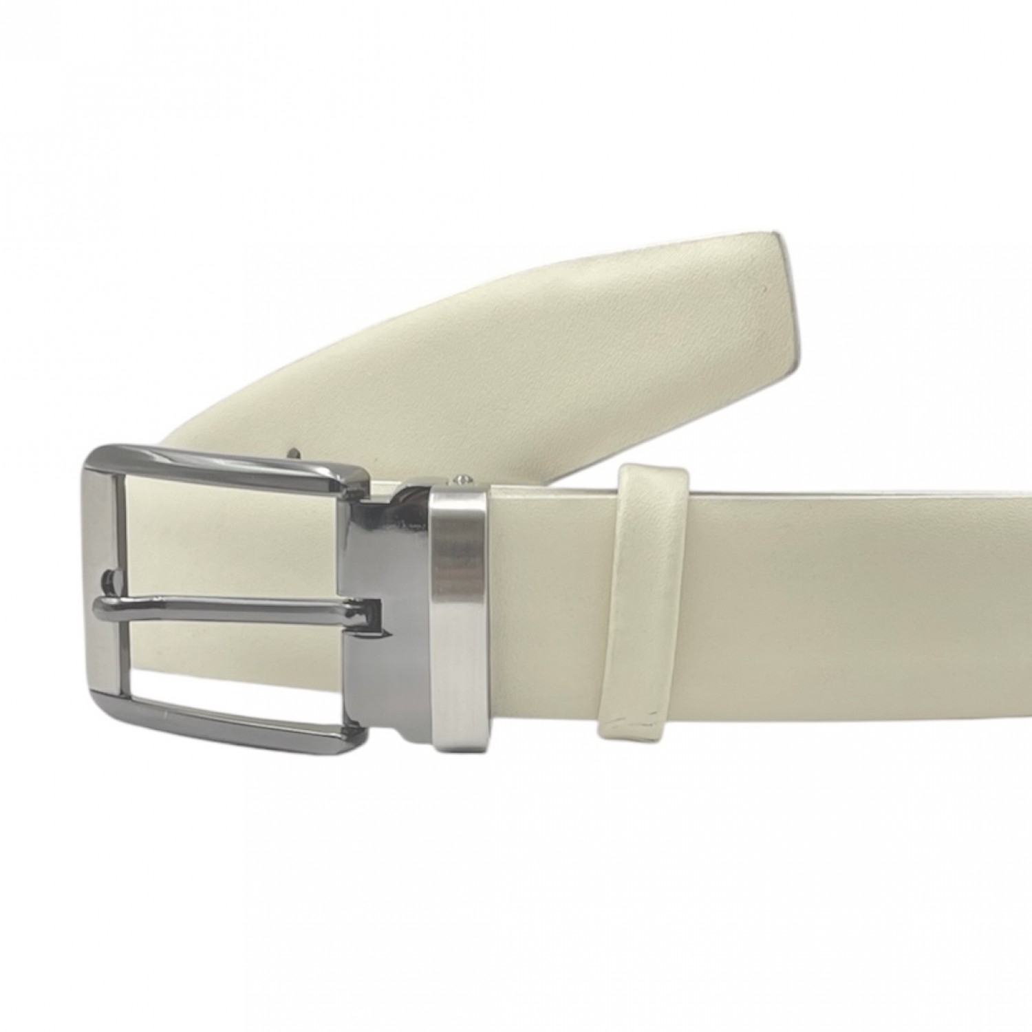 Life Style Butiken Ανδρική Δερμάτινη Ζώνη LS144.0135 ΜΠΕΖ 3.5cm Φάρδος