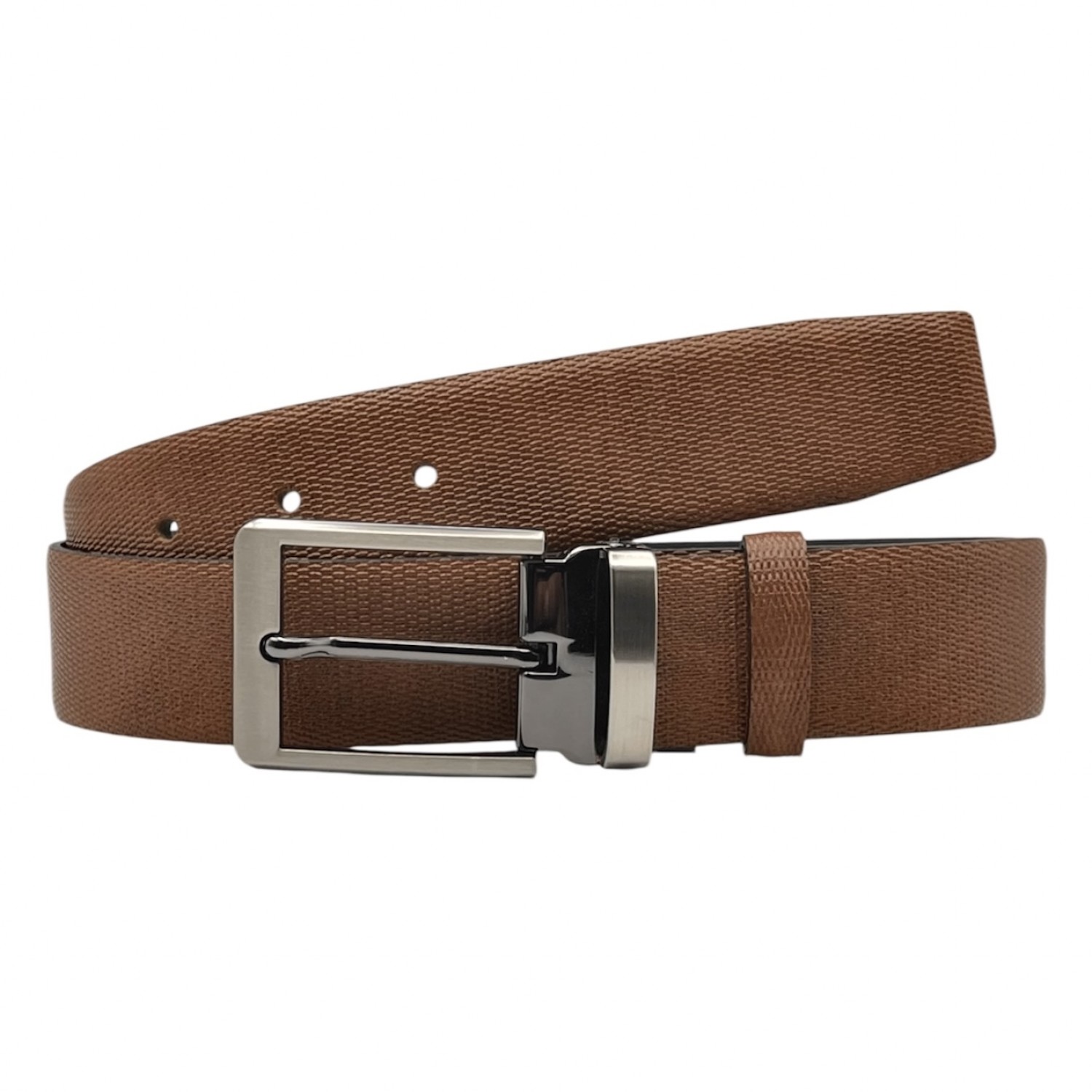 Life Style Butiken Ανδρική Δερμάτινη Ζώνη LS151.360 ΤΑΜΠΑ 3.5cm Φάρδος