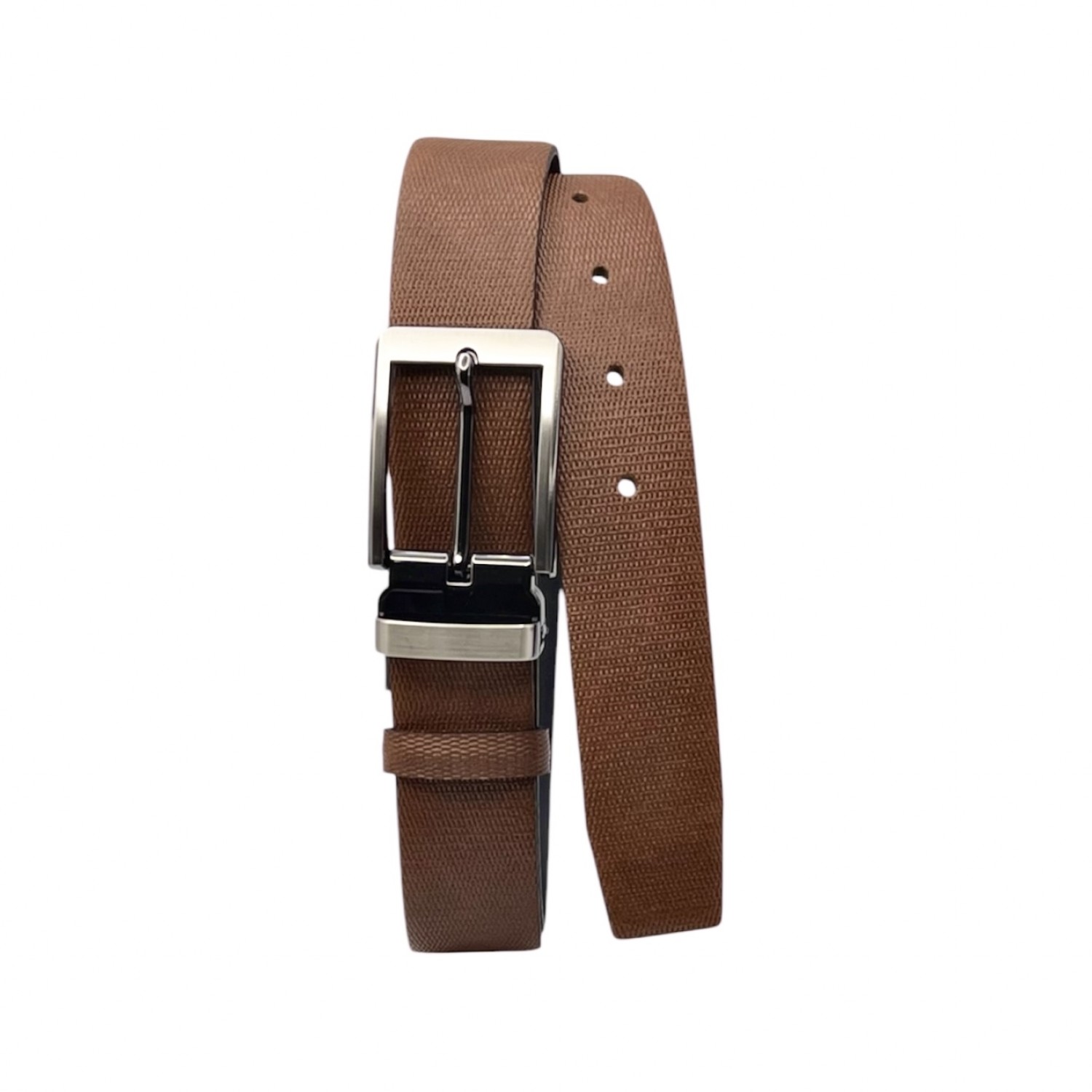 Life Style Butiken Ανδρική Δερμάτινη Ζώνη LS151.360 ΤΑΜΠΑ 3.5cm Φάρδος