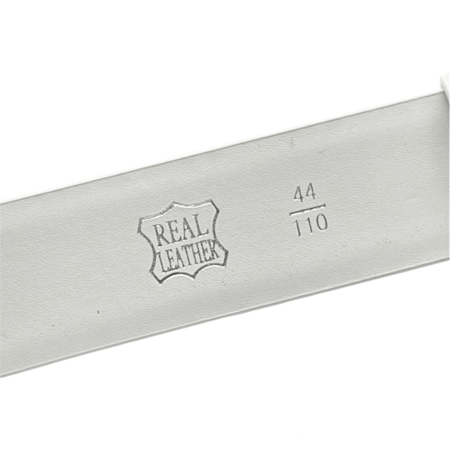 Life Style Butiken Ανδρική Δερμάτινη Ζώνη LS110566 ΕΚΡΟΥ 3.5cm Φάρδος