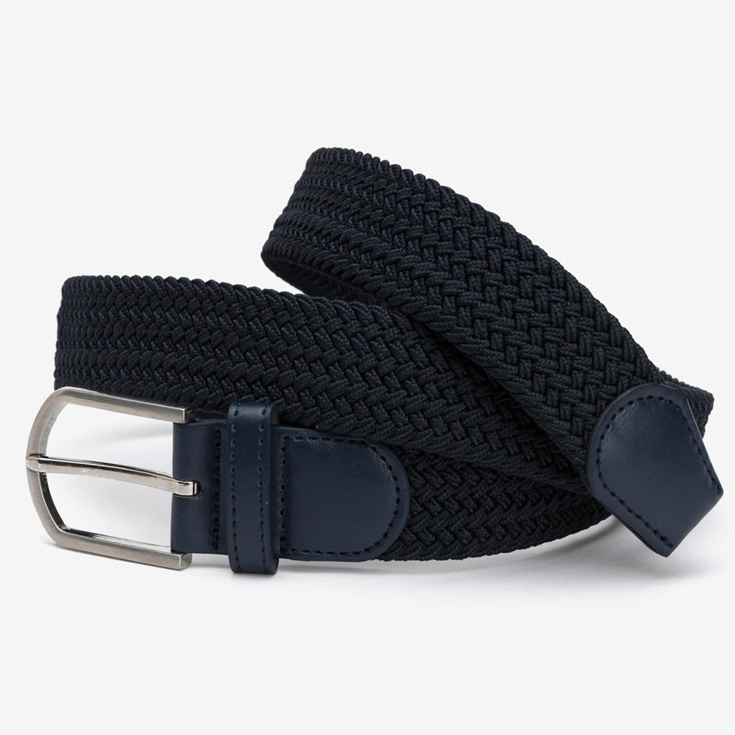 Life Style Butiken Ανδρική Ελαστική Ζώνη Πλεκτή LS110023933790 Navy