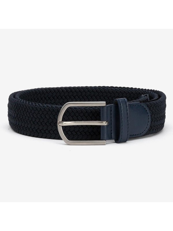 Life Style Butiken Ανδρική Ελαστική Ζώνη Πλεκτή LS110023933790 Navy