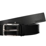 CALVIN KLEIN K50K511344_NEBEH Μαύρο Ανδρική Δερμάτινη Ζώνη 2