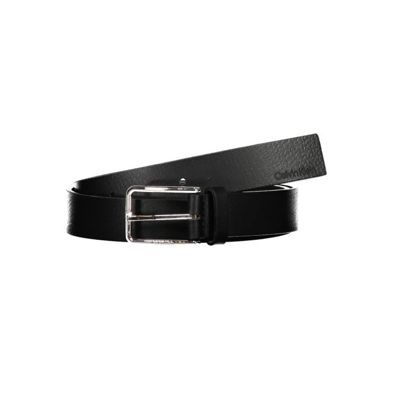 CALVIN KLEIN K50K511344_NEBEH Μαύρο Ανδρική Δερμάτινη Ζώνη