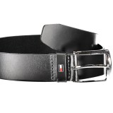 TOMMY HILFIGER Ανδρική Δερμάτινη Ζώνη AM0AM12546_NEBDS Black 2