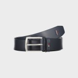 TOMMY HILFIGER AM0AM12054_BLDW6 Μπλε Ανδρική Δερμάτινη Ζώνη 1
