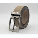 Life Style Butiken Ανδρική Δερμάτινη Ζώνη Suede LS13292.360 Πούρο 3.5cm Φάρδος 2