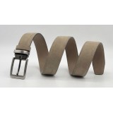 Life Style Butiken Ανδρική Δερμάτινη Ζώνη Suede LS13292.360 Πούρο 3.5cm Φάρδος 3