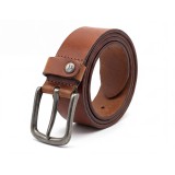 Life Style Butiken Aνδρική Ζώνη Δερμάτινη με φάρδος 4cm LS140386999 Camel 1