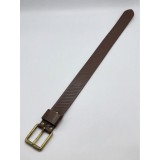 Guy Laroche Unisex Δερμάτινη Ζώνη GL1200527 BROWN 6