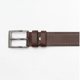 Life Style Butiken Ανδρική Χειροποίητη Δερμάτινη Ζώνη Με Γαζιά  LS1200522 ΚΑΦΕ 4