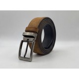 Life Style Butiken Ανδρική Δερμάτινη Ζώνη Suede LS13292.360 ΚΑΜΕΛ 3.5cm Φάρδος 3