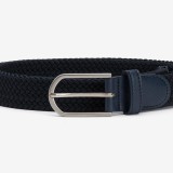 Life Style Butiken Ανδρική Ελαστική Ζώνη Πλεκτή LS110023933790 Navy 3