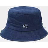 Ανδρικο καπέλο Bucket μονής όψεως 100%denim 4546 BLUE 1