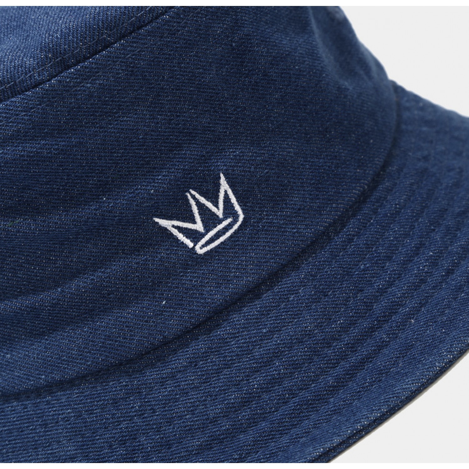 Ανδρικο καπέλο Bucket μονής όψεως 100%denim 4546 BLUE