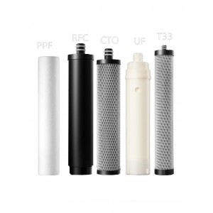 Naron Συσκευή Φίλτρου Νερού 304 Ανοξείδωτο Ατσάλι 5 σταδίων φιλτραρίσματος με μεμβράνη UltraFiltration 0,01micron 