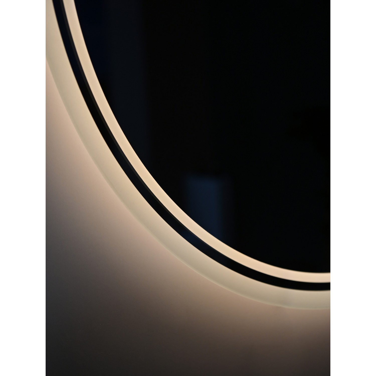 Naron Στρογγυλός Καθρέπτης Μπάνιου Led Αφής Με Αντιθαμβωτική Λειτουργία NR4528