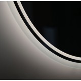 Naron 60εκ Χ 60εκ Στρογγυλός Καθρέπτης Μπάνιου Led Αφής Με Αντιθαμβωτική Λειτουργία NR452860 4