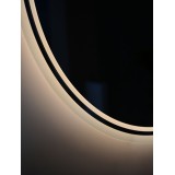 Naron 60εκ Χ 60εκ Στρογγυλός Καθρέπτης Μπάνιου Led Αφής Με Αντιθαμβωτική Λειτουργία NR452860 5