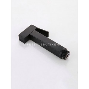STOCCO Επιτοίχιο Σετ Μπιντέ με Ντουζάκι shut-off ST-502B BLACK MAT