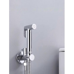 STOCCO Επιτοίχιο Σετ Μπιντέ με Ντουζάκι shut-off ST-401C CHROME