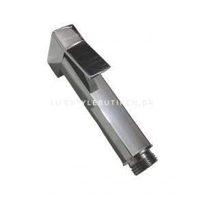 STOCCO Επιτοίχιο Σετ Μπιντέ με Ντουζάκι shut-off ST-501C CHROME