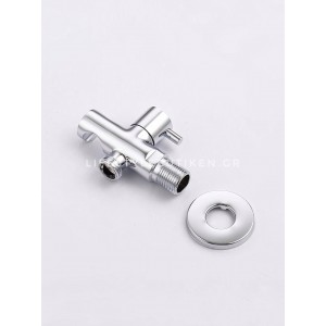 STOCCO Επιτοίχιο Σετ Μπιντέ με Ντουζάκι shut-off ST-401C CHROME