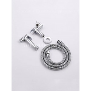 STOCCO Επιτοίχιο Σετ Μπιντέ με Ντουζάκι shut-off ST-301C CHROME