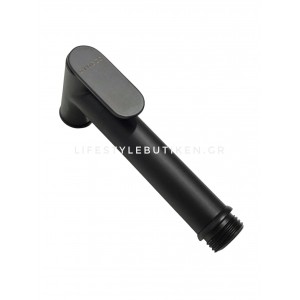 STOCCO Επιτοίχιο Σετ Μπιντέ με Ντουζάκι shut-off ST-302B BLACK MAT