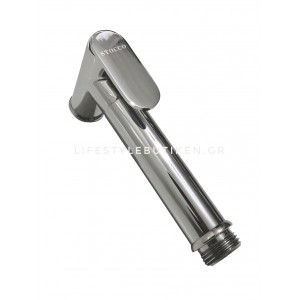 STOCCO Επιτοίχιο Σετ Μπιντέ με Ντουζάκι shut-off ST-301C CHROME