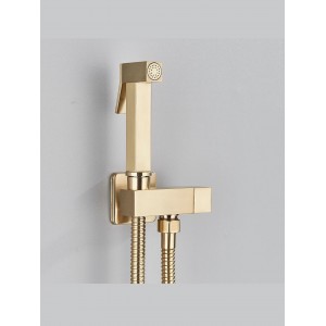 STOCCO Επιτοίχιο Σετ Μπιντέ με Ντουζάκι shut-off ST-502BG BRUSHED GOLD