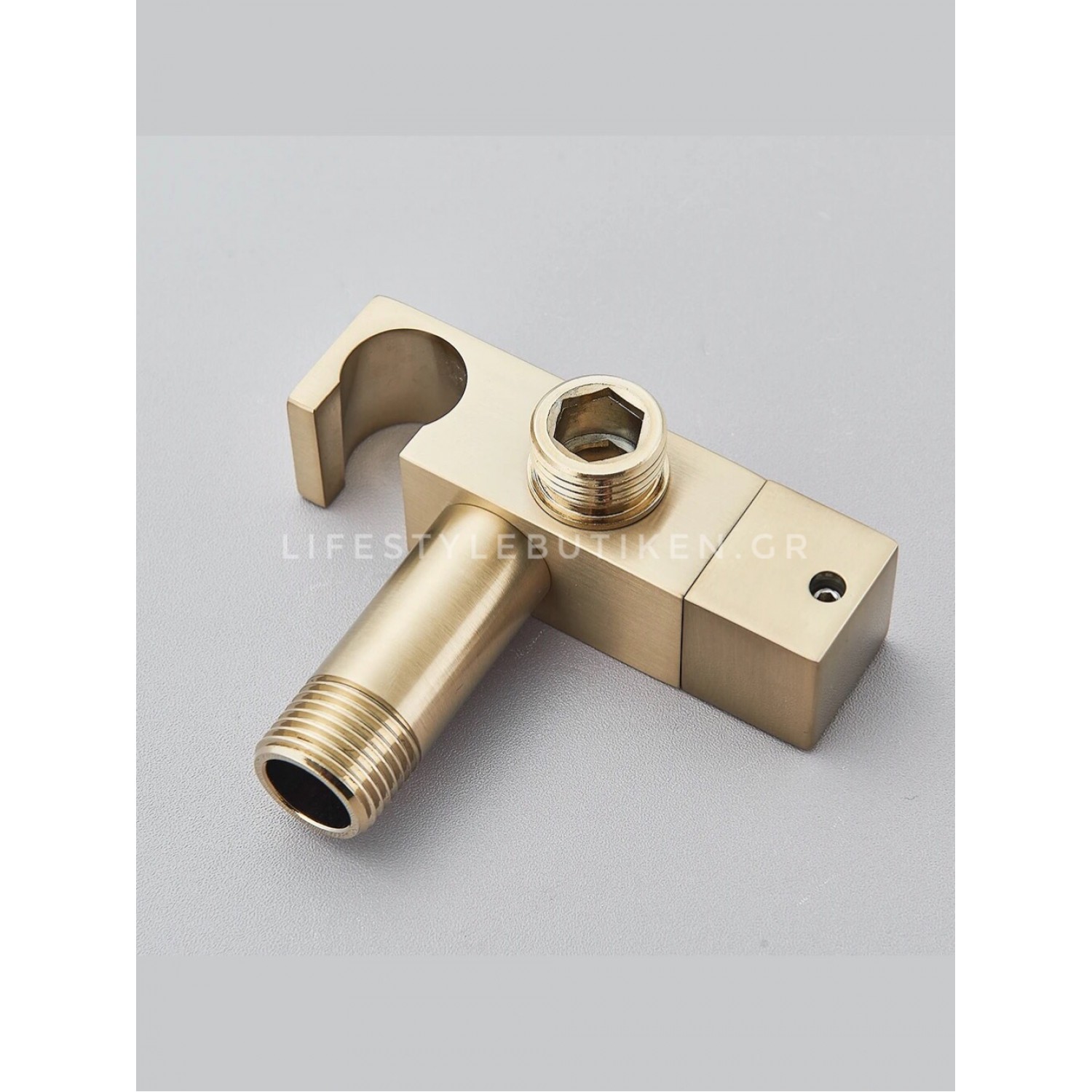 STOCCO Επιτοίχιο Σετ Μπιντέ με Ντουζάκι shut-off ST-502BG BRUSHED GOLD
