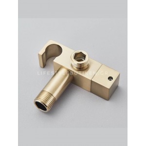 STOCCO Επιτοίχιο Σετ Μπιντέ με Ντουζάκι shut-off ST-502BG BRUSHED GOLD