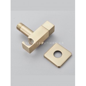 STOCCO Επιτοίχιο Σετ Μπιντέ με Ντουζάκι shut-off ST-502BG BRUSHED GOLD