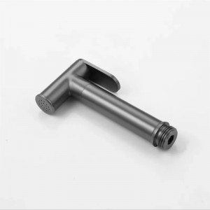 STOCCO Επιτοίχιο Σετ Μπιντέ με Ντουζάκι shut-off NR-404 Gun Metal