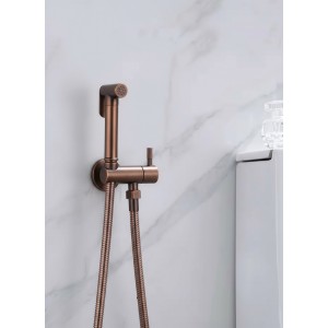 STOCCO Επιτοίχιο Σετ Μπιντέ με Ντουζάκι shut-off NR-404 BRUSHED ROSE