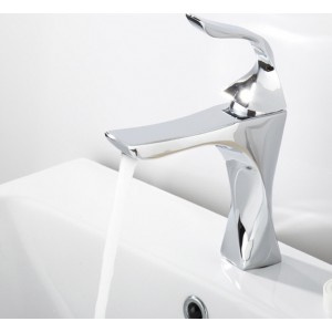 Luxury Χαμηλή μπαταρία Νιπτήρα Ανάμεικτη PO254 CHROME