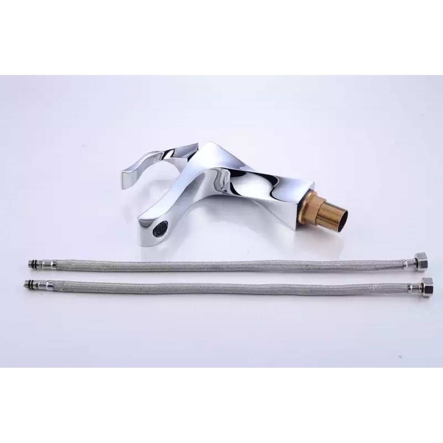 Luxury Χαμηλή μπαταρία Νιπτήρα Ανάμεικτη PO254 CHROME