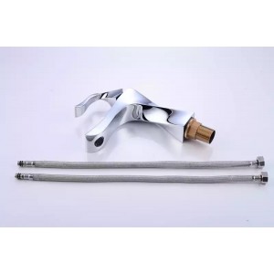 Luxury Χαμηλή μπαταρία Νιπτήρα Ανάμεικτη PO254 CHROME