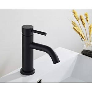 Μπαταρία νιπτήρος μαύρη ματ BR3021