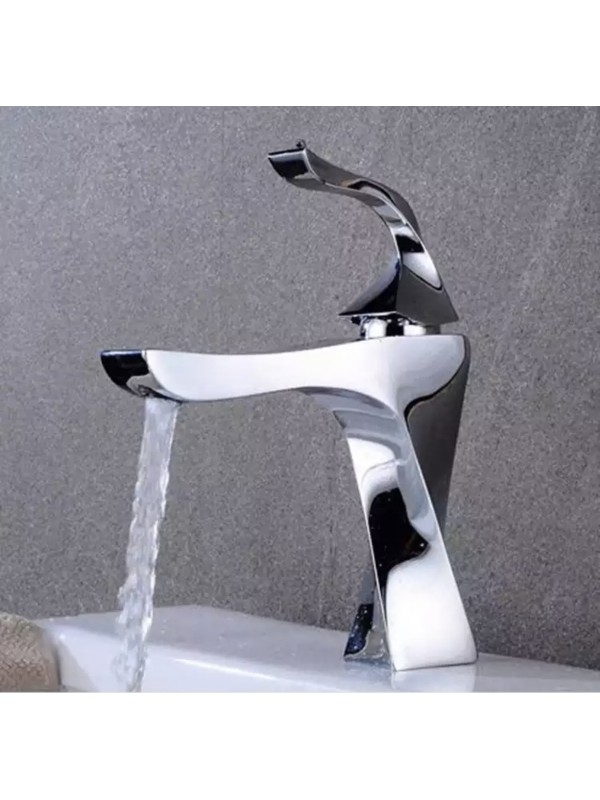 Luxury Χαμηλή μπαταρία Νιπτήρα Ανάμεικτη PO254 CHROME