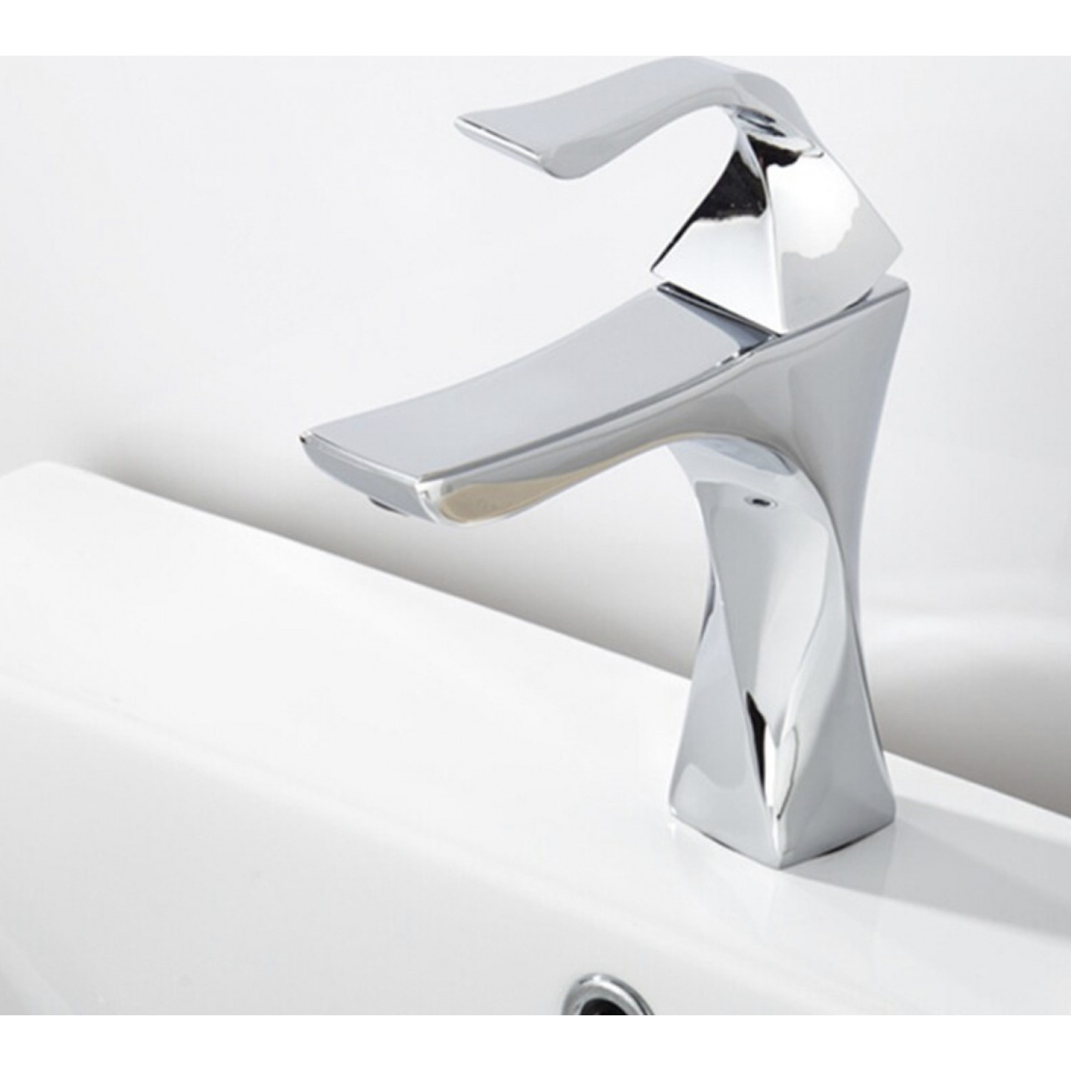 Luxury Χαμηλή μπαταρία Νιπτήρα Ανάμεικτη PO254 CHROME