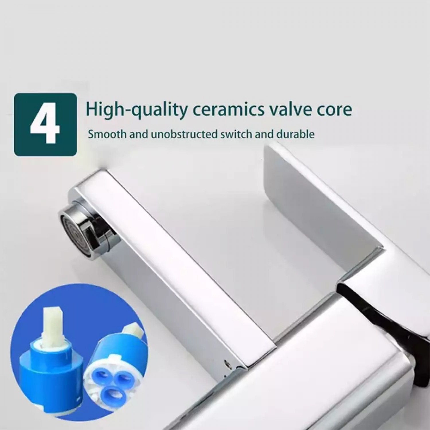 Μπαταρία Νιπτήρα Ανάμεικτη Χαμηλή PO71 CHROME