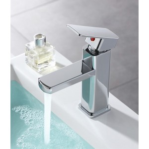 Μπαταρία Νιπτήρα Ανάμεικτη Χαμηλή PO71 CHROME