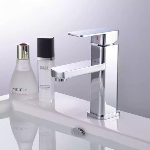 Μπαταρία Νιπτήρα Ανάμεικτη Χαμηλή PO71 CHROME