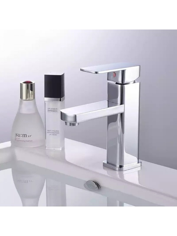 Μπαταρία Νιπτήρα Ανάμεικτη Χαμηλή PO71 CHROME