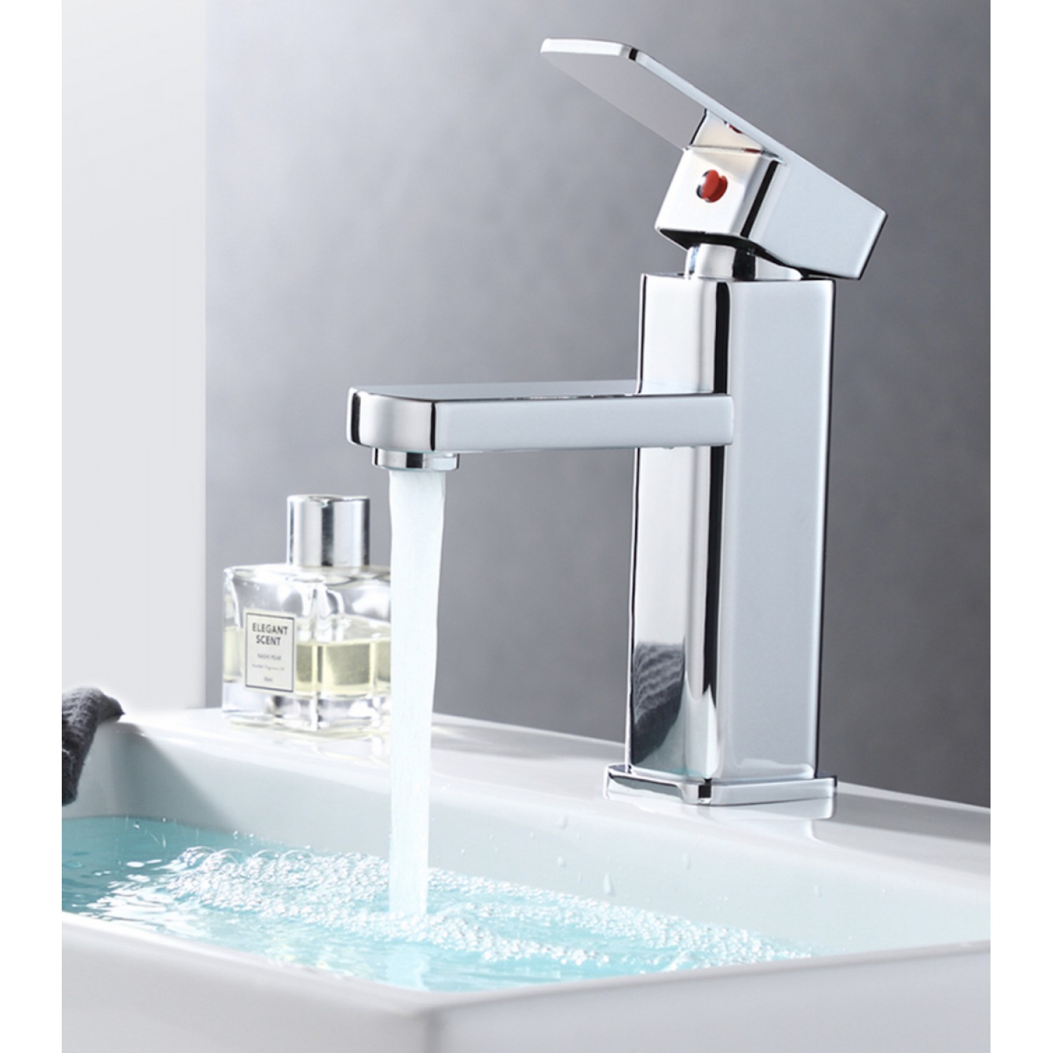 Μπαταρία Νιπτήρα Ανάμεικτη Χαμηλή PO71 CHROME