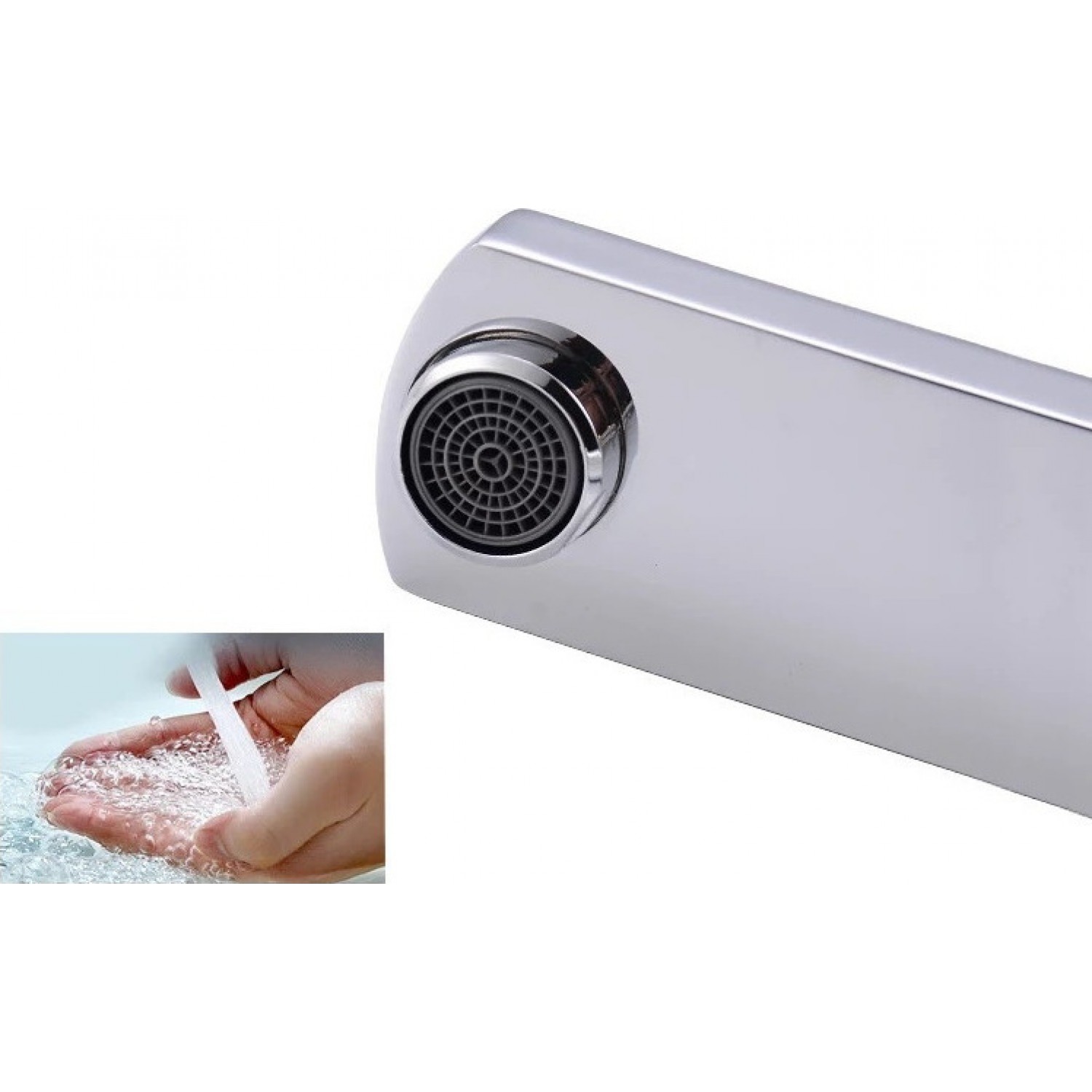 Μπαταρία Νιπτήρα Ανάμεικτη Χαμηλή PO71 CHROME