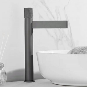 Ψηλή Μπαταρία Πάγκου Νιπτήρα Stocco FZ5502GGL Gun Grey