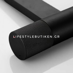 Χαμηλή Μπαταρία Νιπτήρα Stocco FZ5501B BLACK MAT